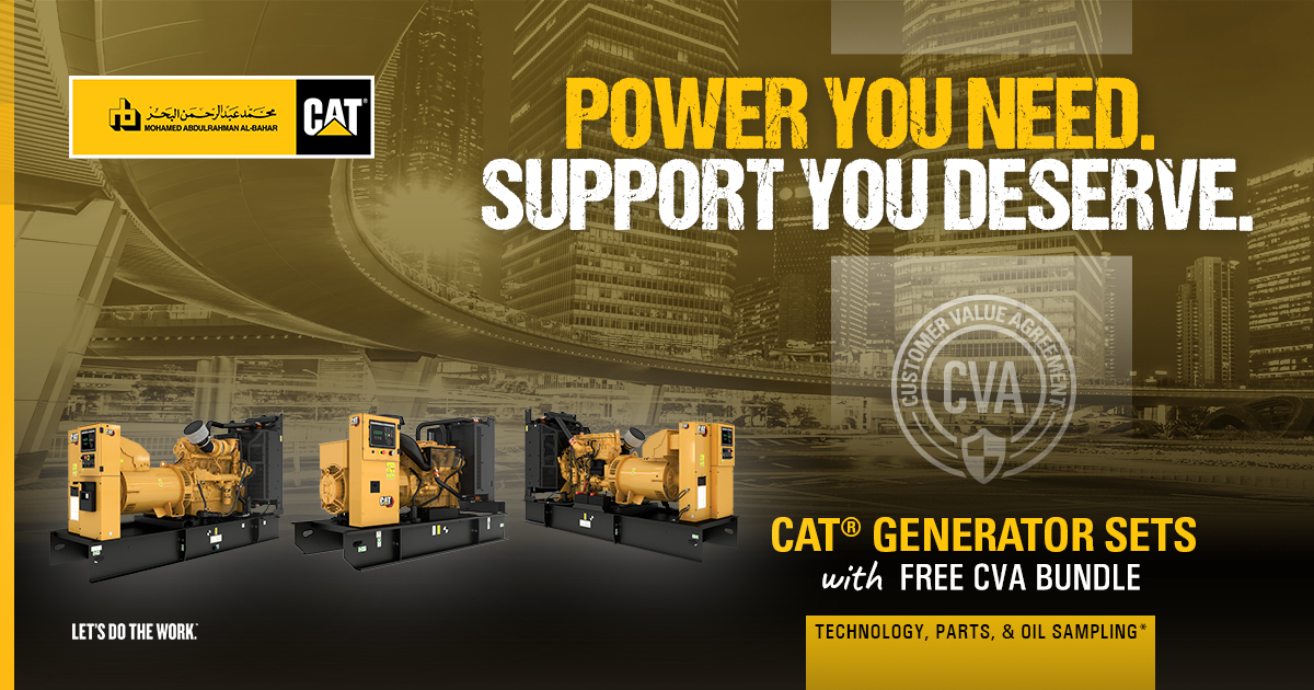 AlBahar_Cat's tweet photo. Because you deserve it all and we’re ready to serve you anytime! Get to know our new offer on Cat® Generator Sets: https://t.co/GnlNyCqiy0 
#ElectricPower #PowerGeneration #CatPower #CatGenerator #Generator #CatCVA #DieselGenerator #Promo #Offer https://t.co/S42BfVv2Sq