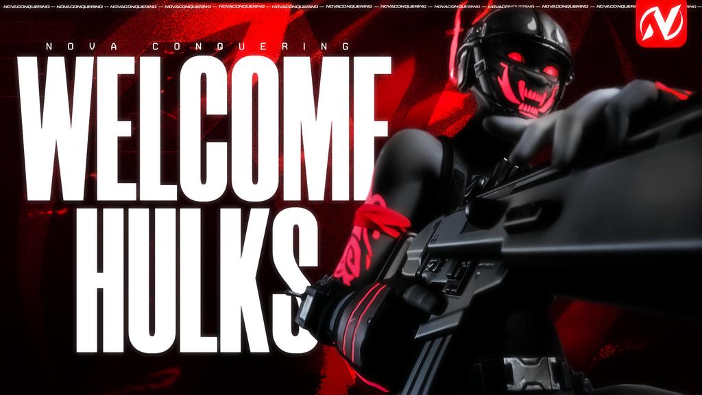 EspNova_'s tweet image. ✨| Nova Introduces @hulks88_ As The Newest Addition To Our Competitive Roster. 

#NovaConquering ✨