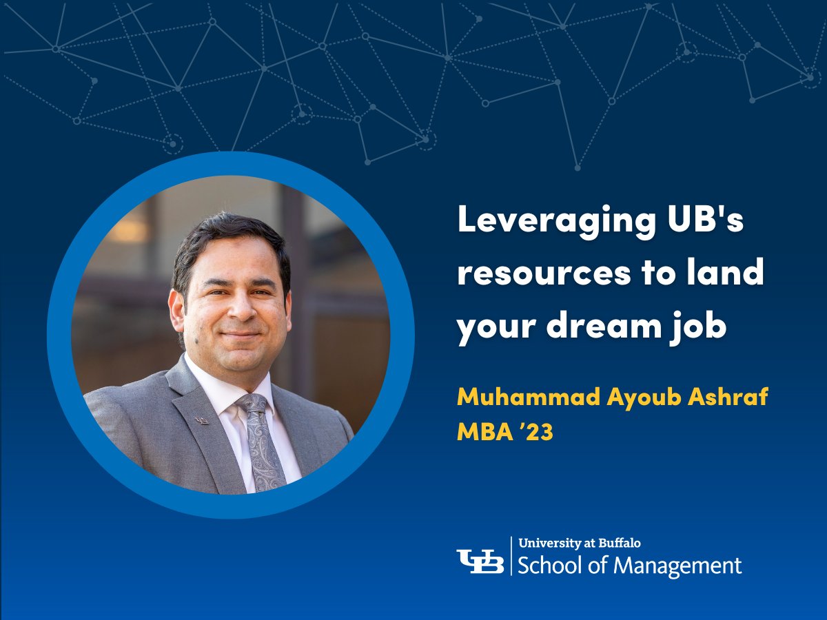 In this blog, Muhammad Ayoub Ashraf, #UBMBA '23, writes about leveraging #UBSOM resources to land your dream job. 

Read his insight here -  bit.ly/3gcKm5E
#UBSOM