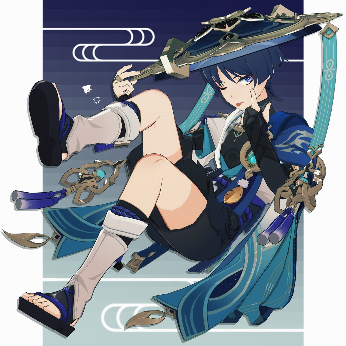 原神 放浪者 流浪者 散兵 スカラマシュ 公式イメージ  - Ehasa【原