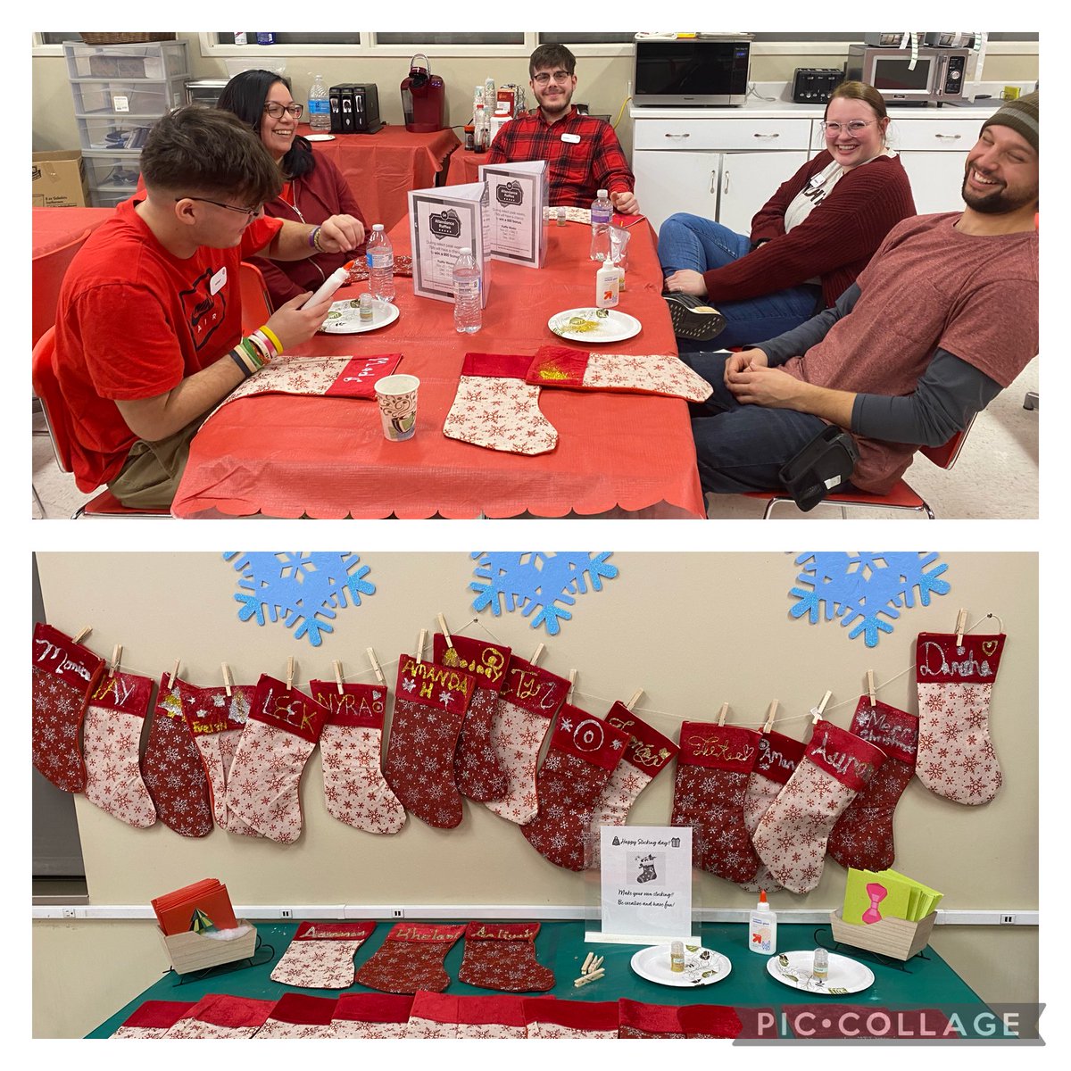 Marianne (@mariannetarget) on Twitter photo T2033 had a glitter of a time decorating stockings. We have such a talented team! ❤️<a href="/TheRealKO3/">Kiel Ethridge</a> <a href="/shanna0503/">Shanna Farris</a> <a href="/TargetCody102/">Cody Sherman</a> @MatisonBoyle T2033 had a glitter of a time decorating stockings. We have such a talented team! ❤️<a href="/TheRealKO3/">Kiel Ethridge</a> <a href="/shanna0503/">Shanna Farris</a> <a href="/TargetCody102/">Cody Sherman</a> @MatisonBoyle