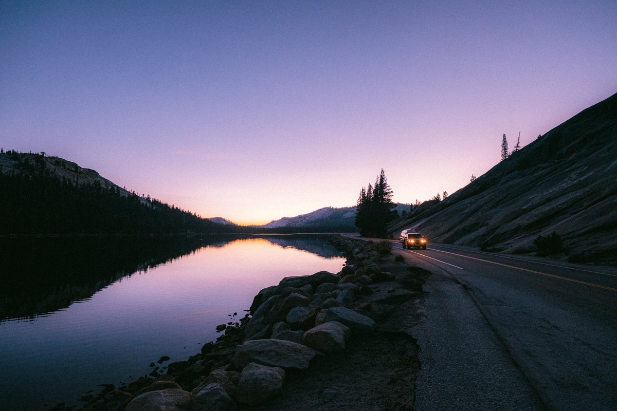 A day on the road.