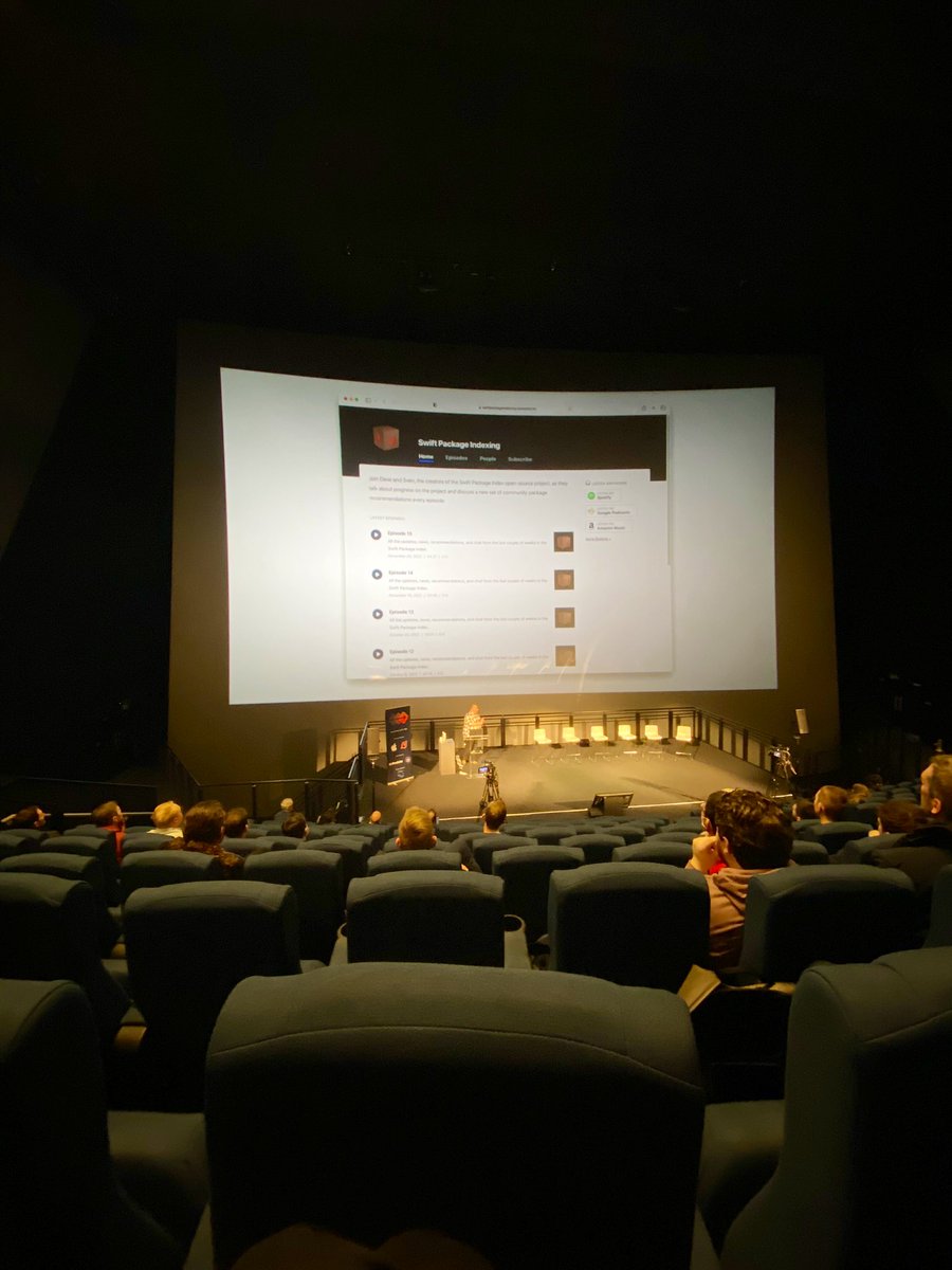 Had a great time at ServerSide Swift! Thank you very much <a href="/0xTim/">Tim Condon</a>. See you next year!

<a href="/SwiftServerConf/">ServerSide.swift</a> @daveverwer