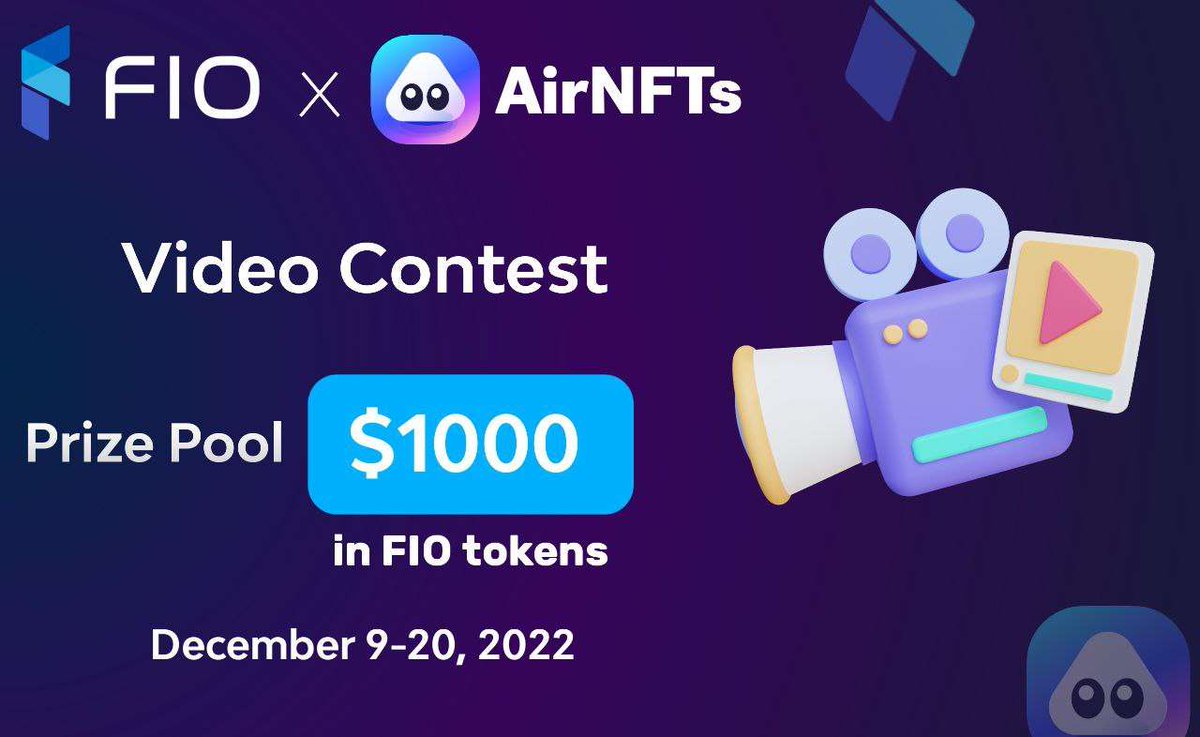 FIO NFT Signatures #Contest 🎊 To win: 🔁 RT, LIKE & FOLLOW 🎨 Create an  #NFT & a crypto handle on https://t.co/1tmtAQ1dPm ⏫ Make a video either on  YT/TT/IG explaining how to
