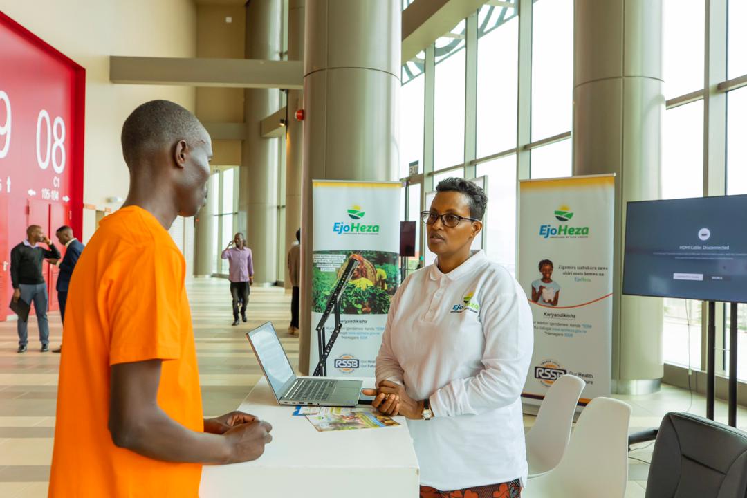 RSSB_Rwanda's tweet photo. Securing the future of Rwandans is what drives us every day! We are showcasing #EjoHeza at the @hangapitchfest Innovation Showcase @bkarenarw. Come discover how #EjoHeza can work for you! #HangaUhige #MembersFirst #ASaferFuture https://t.co/TbuW0t7AIz