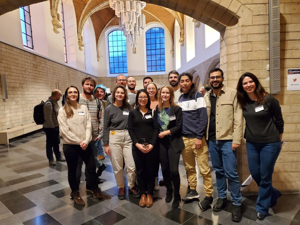 2nd edition of emerging applications of microbes: Amazing talks and great minds 
 @VIBConferences #microbes22 #leuven #PhDing <a href="/VIBLifeSciences/">VIB</a>