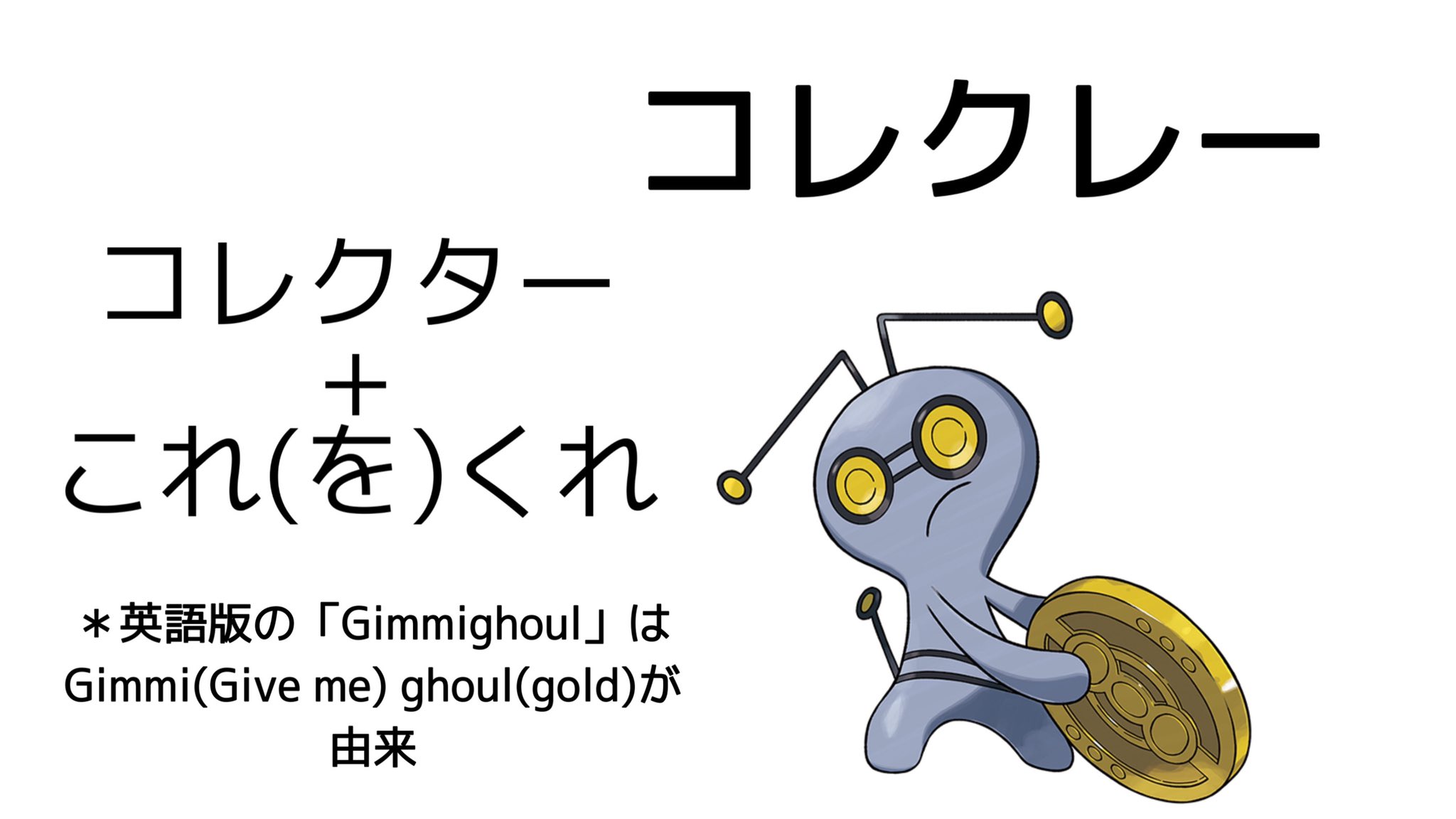 まめ 新ポケモンの名前の由来まとめ T Co Lef1pxxx9g Twitter