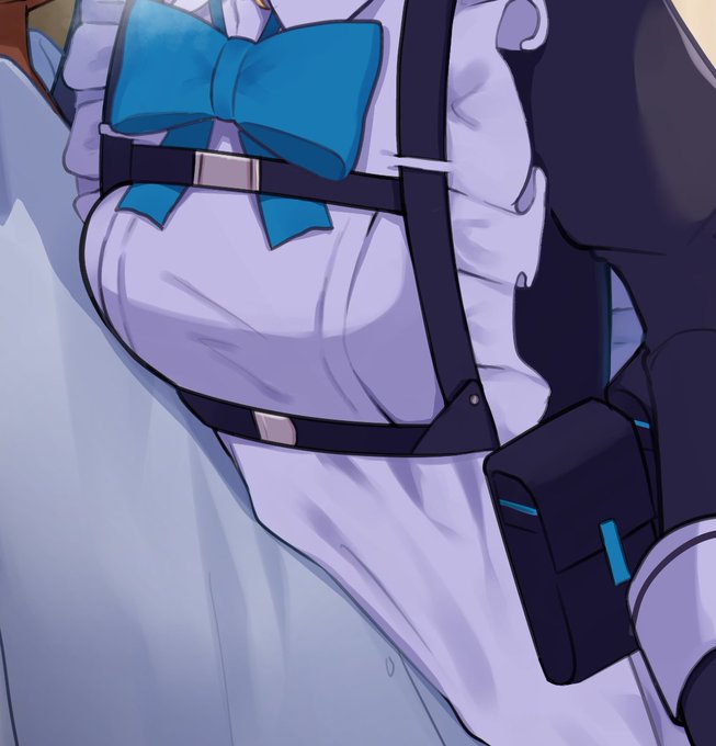 R-18アカウント【@noaw520】でアップしたイラストの服の部分です!! 