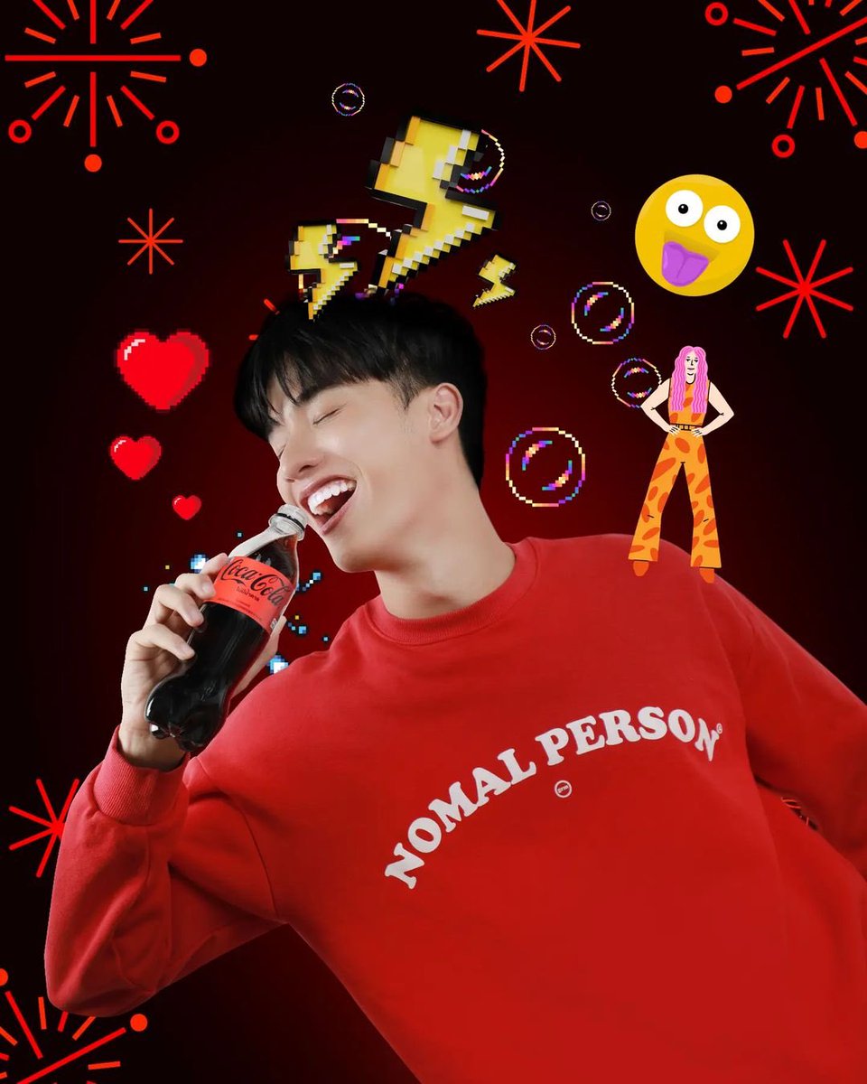 polca_gesrek's tweet photo. #ZeroWords #CokeZeroSugar #CokeTH  #ThanksCOKE #เตนิว https://t.co/l1QWZ1KAix