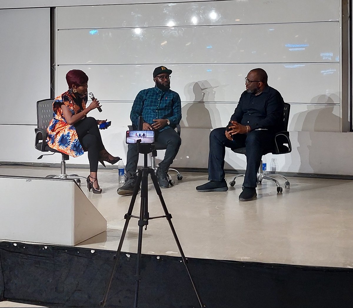 DigiClanAfrica's tweet photo. Second panel session - It's going to be an interesting discussion on Battle for Supremacy: Should Digital Media be Regulated?
The panelist @IdyEnang and Fridel Makun
#DigiClanConnect https://t.co/J8JULNOx4M