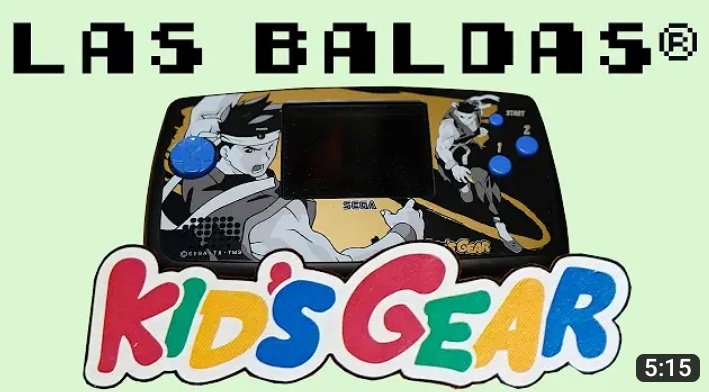 BaldasDeAntxiko's tweet photo. Hoy, en Las Baldas, SEGA Kids Gear, último modelo por parte de Sega de esa gran consola portátil:
https://t.co/alJBv8kw1r https://t.co/L5fajToiNT