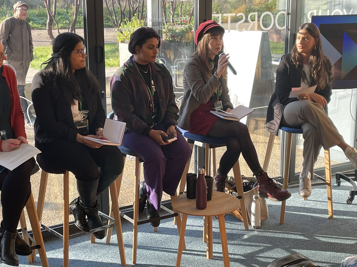BenCole9's tweet photo. How do we create change on the climate crisis?  Great to hear from @lborolondon Dr. Jessica Noske-Turner  here at #nextgen2022 #NextGen22 https://t.co/CM4HAFqbXY