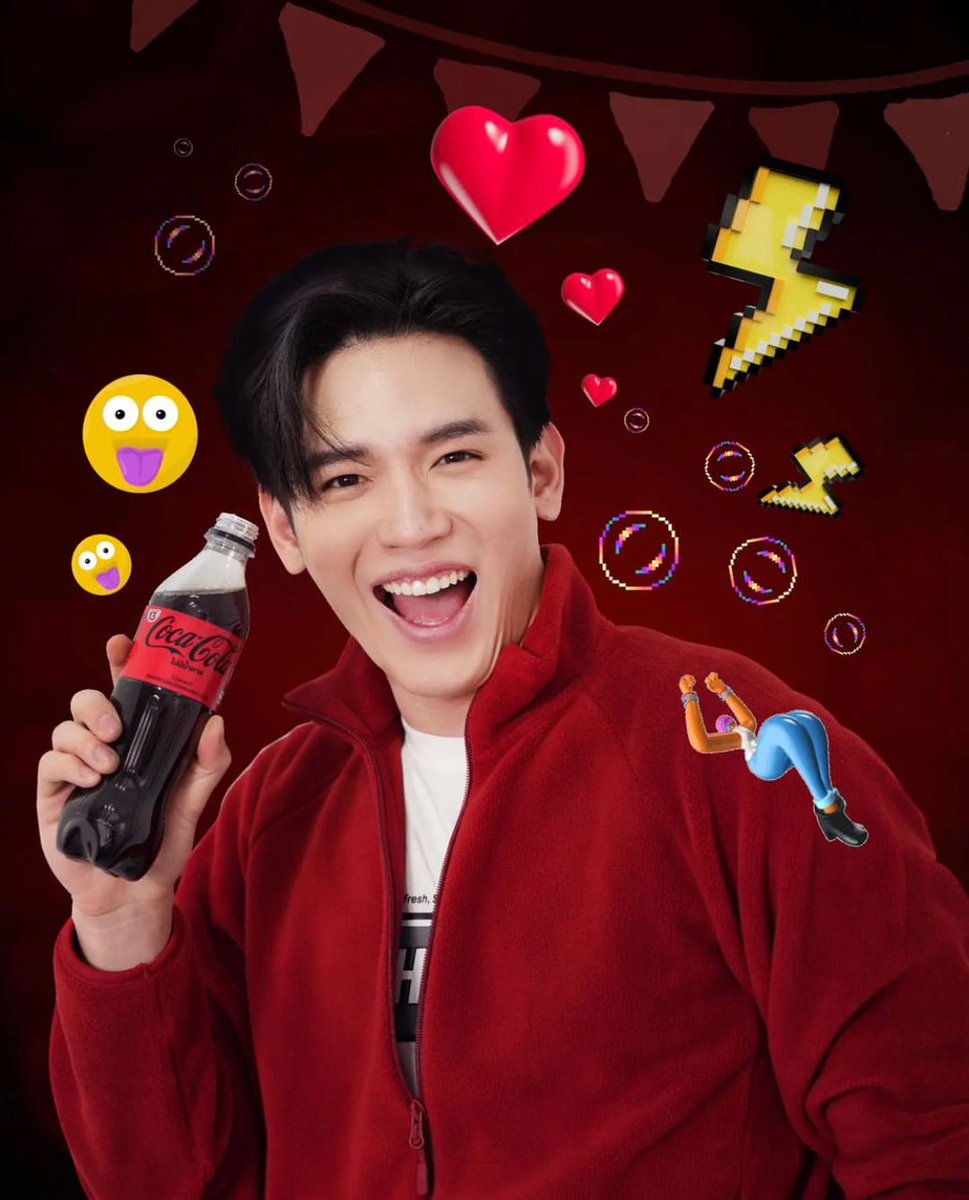 polca_gesrek's tweet photo. #ZeroWords #CokeZeroSugar #CokeTH  #ThanksCOKE #เตนิว https://t.co/l1QWZ1KAix