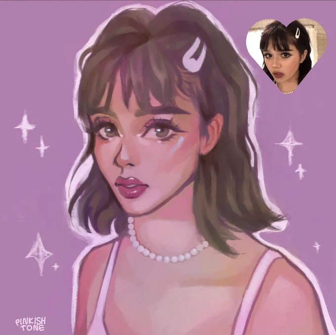very stressed but here's a cute portrait practice#artph #artistontwitter 