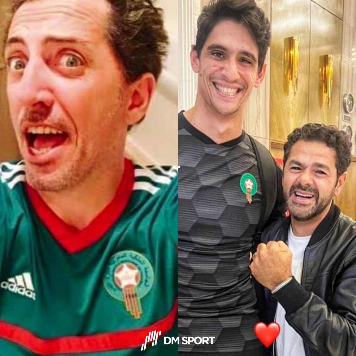 🇲🇦| Gad El Maleh répond-il à Jamel Debbouze ?

Jamel Debbouze: un France-Maroc ? « ça serait comme si mon père jouait contre ma mère »

Gad Elmaleh quelques jours après: 

« Je soutiens le Maroc, mon pays de naissance. Ma mère ne joue pas contre mon père. Je suis pour le Maroc. »
