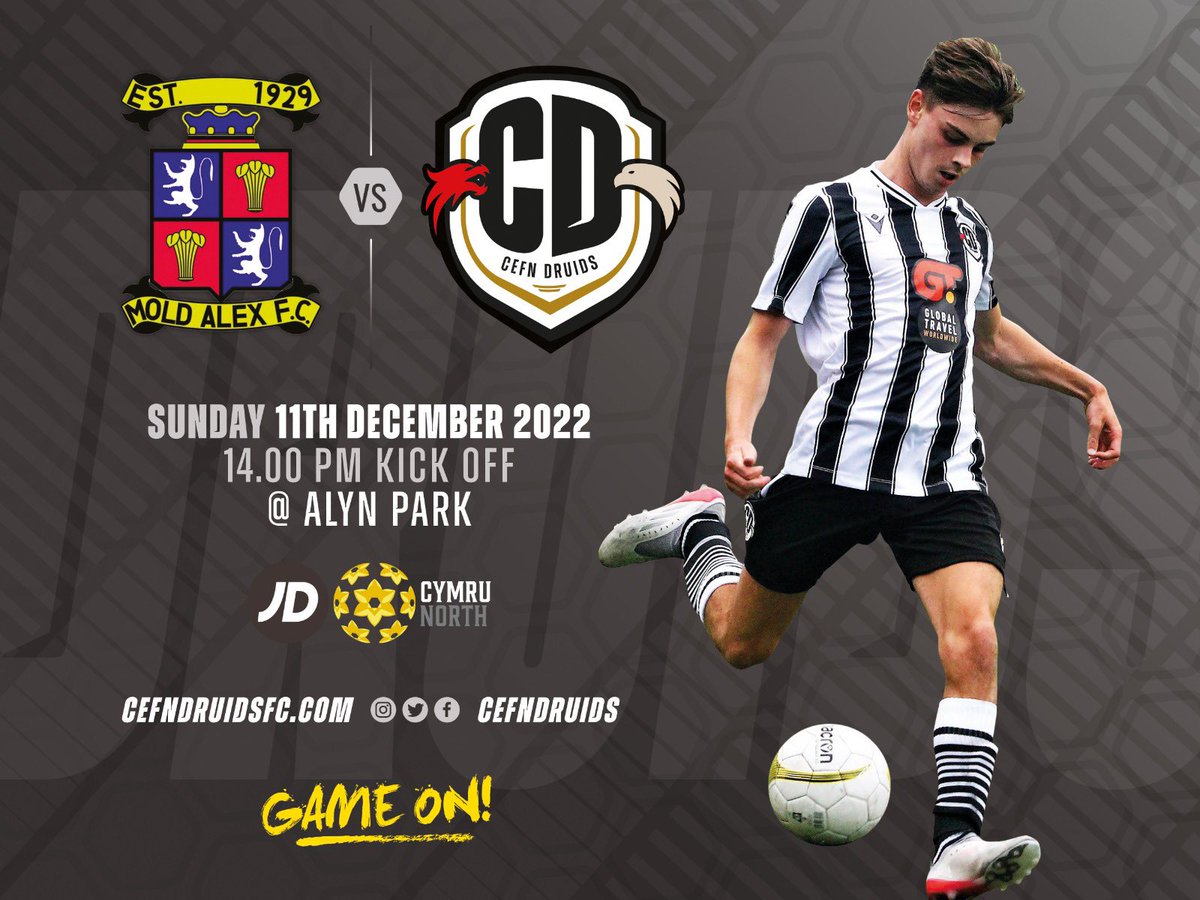 Cefn Druids FC tweet media