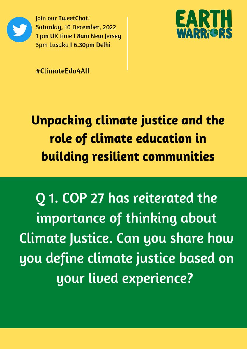 Earth Warriors Global tweet media