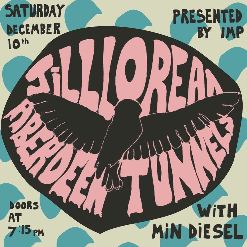 This wonderment is TONIGHT. Advance sales finished and 'Cash on The Door' @tunnelsaberdeen from doors 7.15pm. Excited about the line up of @jill_lorean + @MinDiesell plus tuneage. JL wonderful in Glasgow last night facebook.com/events/4500740…
