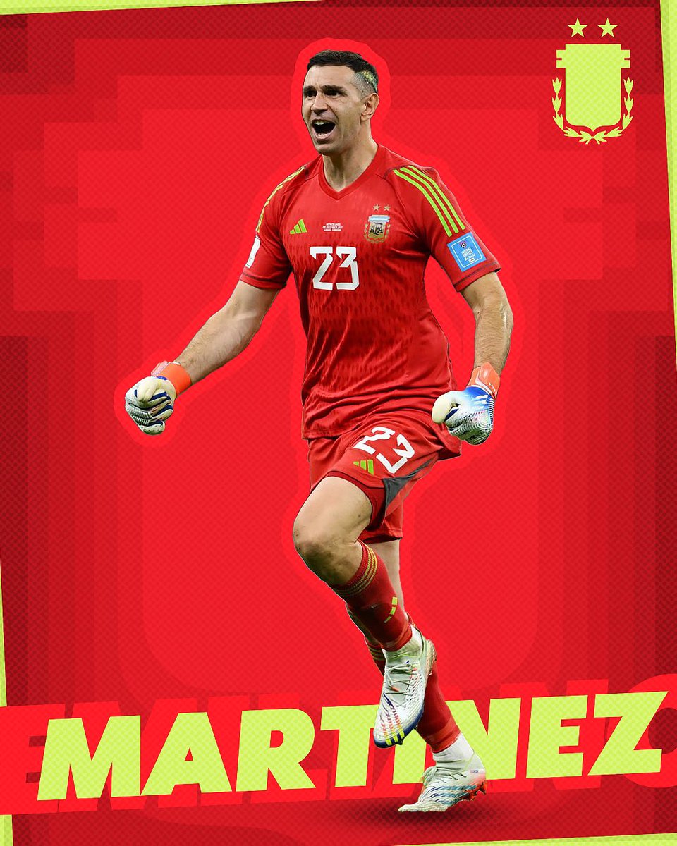 timmsdesign's tweet image. through to the semi-finals 🇦🇷 

@emimartinezz1 | #FIFAWorldCup