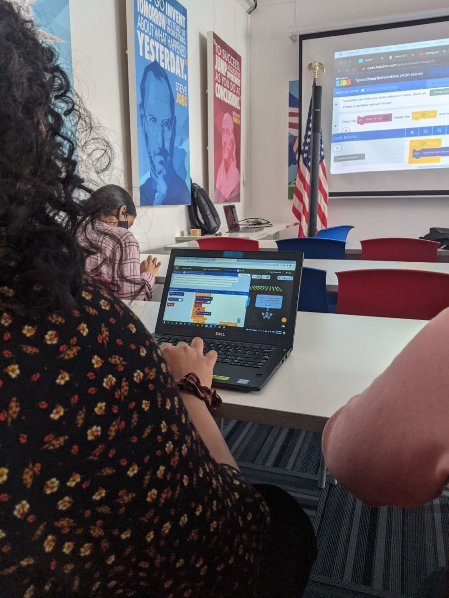 womenintechmv's tweet image. We also had a #HourOfCode session with participants of #SheCodesMV today. It was a great opportunity for the first time learners to pave their way into coding

#HourOfCodeMV
@ACMaldives