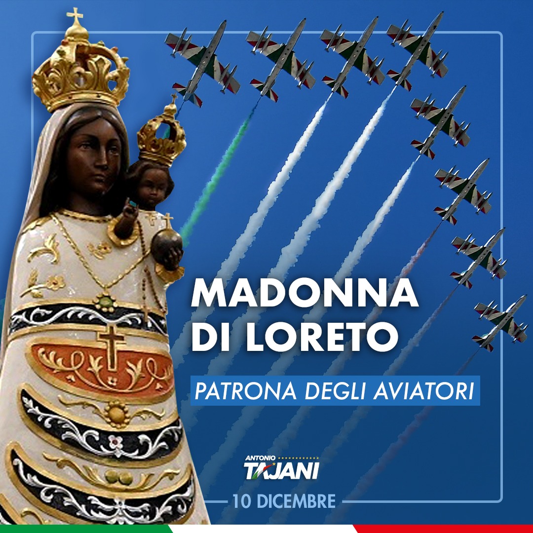 Perché La Madonna Di Loreto Non Ha Le Braccia Antonio Tajani on Twitter: "Madonna di Loreto, Patrona degli aviatori