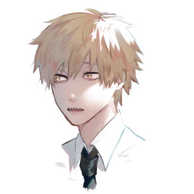 リハビリで描いたデンジ君 