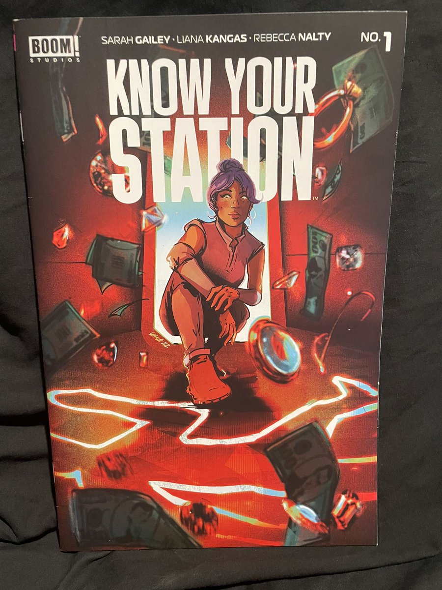 whipodcast's tweet photo. A riveting new scifi tale from some of our favorite creators. Know Your Station 1 @boomstudios @gaileyfrey @lianakangas @rebnalty #cardinalrae 

https://t.co/xhayck0dRM https://t.co/LiITkX45qC