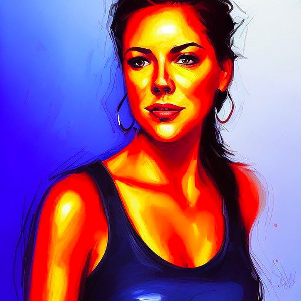 MennaRiley's tweet image. I think these are fun more so because it’s a series of filters and adjustments left up to artificial intelligence to choose. They have to be close enough to recognize who is in the photo but creative enough to give you a vibe. Some look a lot like me and some barely at all.💫