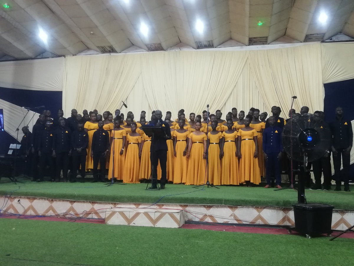 James63647860's tweet photo. Music concert in Juba, Disco Nyokuron Cultural center.
Thanks to Gulf of Flame Choir St. Kizito's Parish, Munuki for the wonderful performance. https://t.co/o6TRXVzian