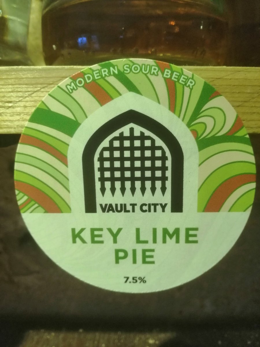 We do love our sour beers <a href="/PantilesTap/">The Pantiles Tap</a> and especially @vaultcitybrew but this really is simply awesome.
Key Lime Pie - OMG the chocolate on the finish. 😲