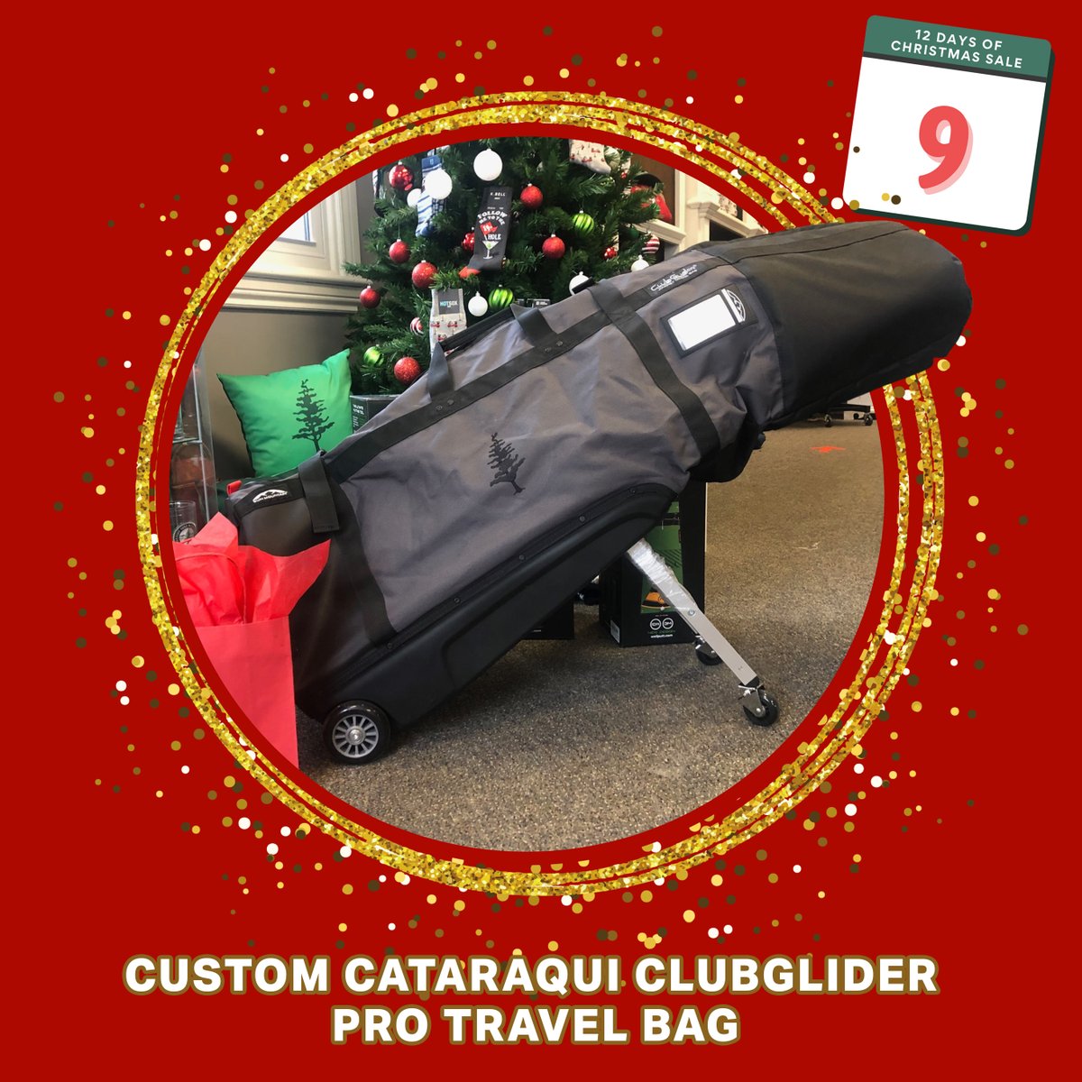 Catgandcc's tweet photo. Check out the custom Cataraqui ClubGlider Pro Travel Bag from @SunMountainGolf  
A must for any traveller! TODAY ONLY get 20% off Member Pricing at the Cataraqui Professional Shop.❄️
Part of our #12DaysofChristmasSale
Open Mon-Sat 9-5 
https://t.co/6gCudLyqJb
 #CatProShop #day9 https://t.co/qArdGmTGhe