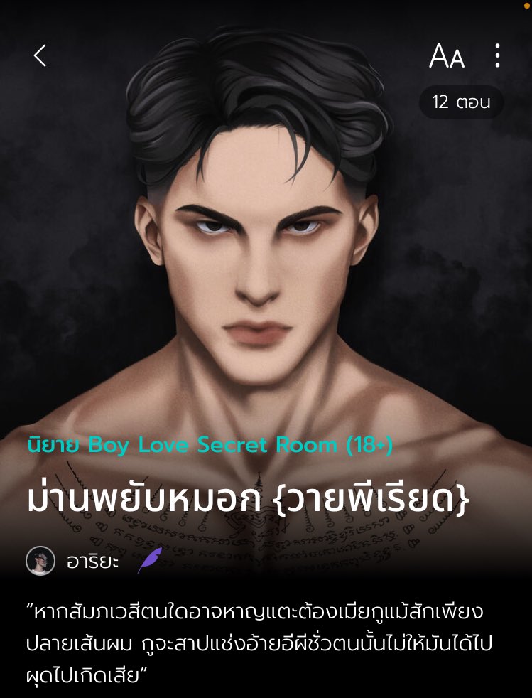 อาริยะ | รับโปรโมตนิยาย tweet media