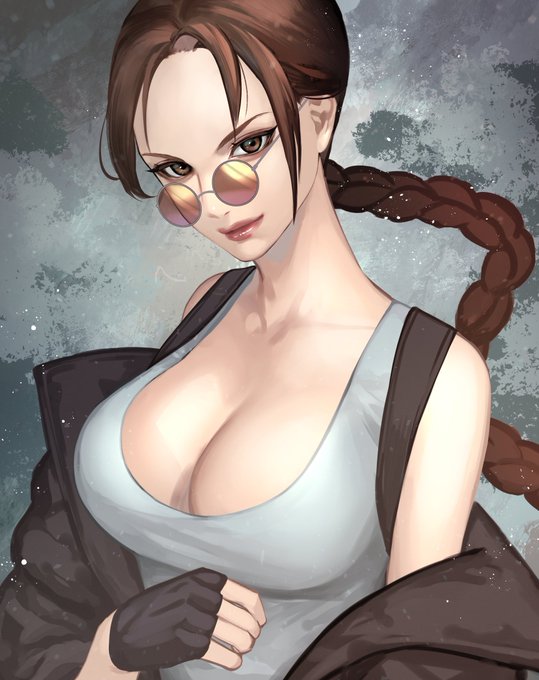 昔描いたララちゃんFanartが発掘されました😃⛏️
#トゥームレイダー #ララ・クロフト 