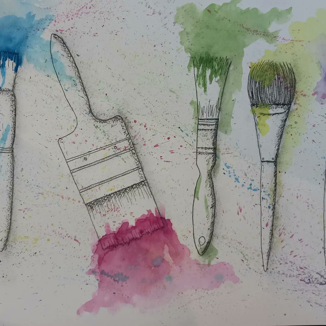 DaisyCroftCraft's tweet photo. Just a little bit chuffed with the finished pieces of the Adult Art Class today. 🎨😍
Inspired by the work of Jim Dine

There is 1 space left in the beginners class starting in Jan 2023. Please get in touch if you are interested. 😊 We are a very friendly bunch.
Friday 11.45am. https://t.co/LobOOcZ4Rd