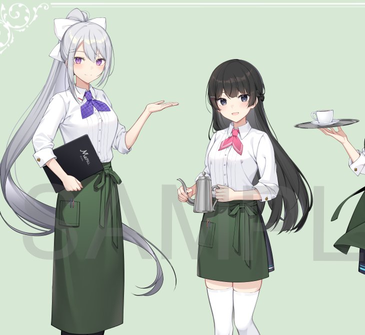 にじさんじ「【お知らせ】にじさんじ所属の月ノ美兎さん( )樋口楓さん( )静凛さん( )のフ」|イコモチ🍡のイラスト