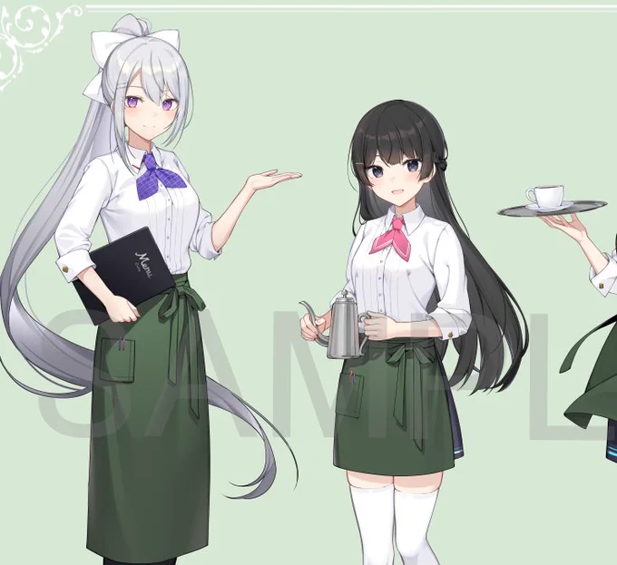 【お知らせ】にじさんじ所属の月ノ美兎さん( )樋口楓さん( )静凛さん( )のファミリーマートコラボ飲料のイラストを担当させていただきました。12/13(火) 全国のファミリーマートで発売されますどうぞよろしくお願いいたします!#にじさんじ 