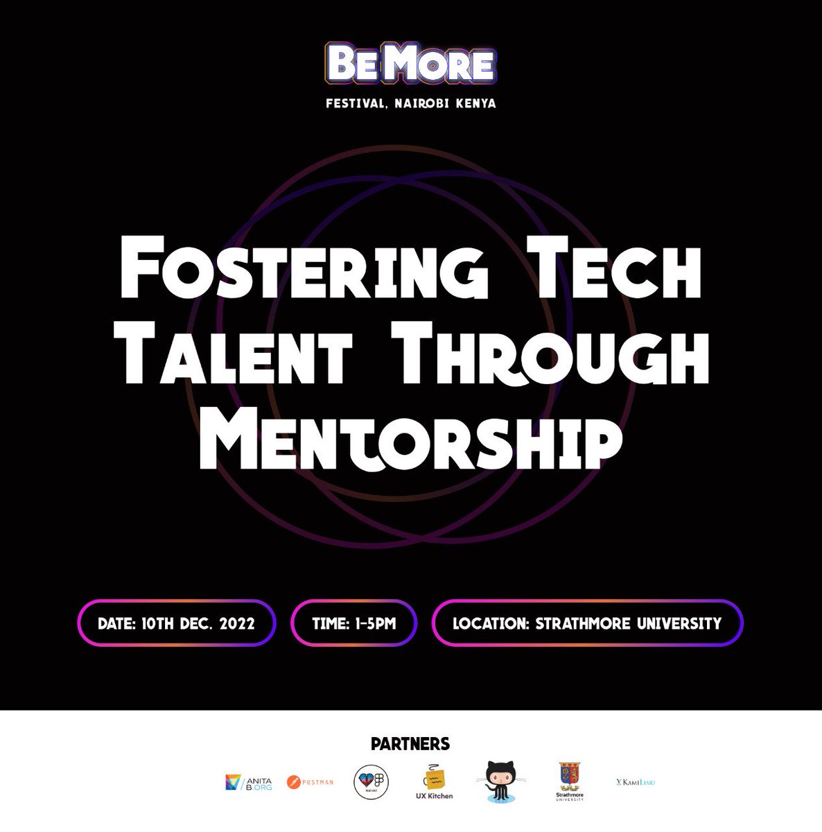 nick_warui's tweet photo. Today's Agenda: ADP List Mentorship Program kickoff at @StrathU 🥳🎊
All the best to this new cohort💯
#BeMoreKenya #Strathmore
@getpostman https://t.co/NVsLMe3BrA