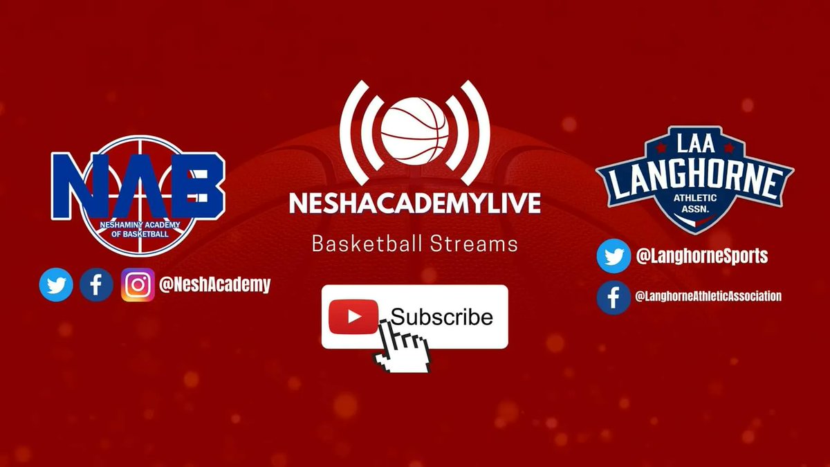 Tune into any of the LAA Basketball games, LIVE buff.ly/3VApmVp

We stream from 8am-7pm.
<a href="/LanghorneSports/">LAA</a>