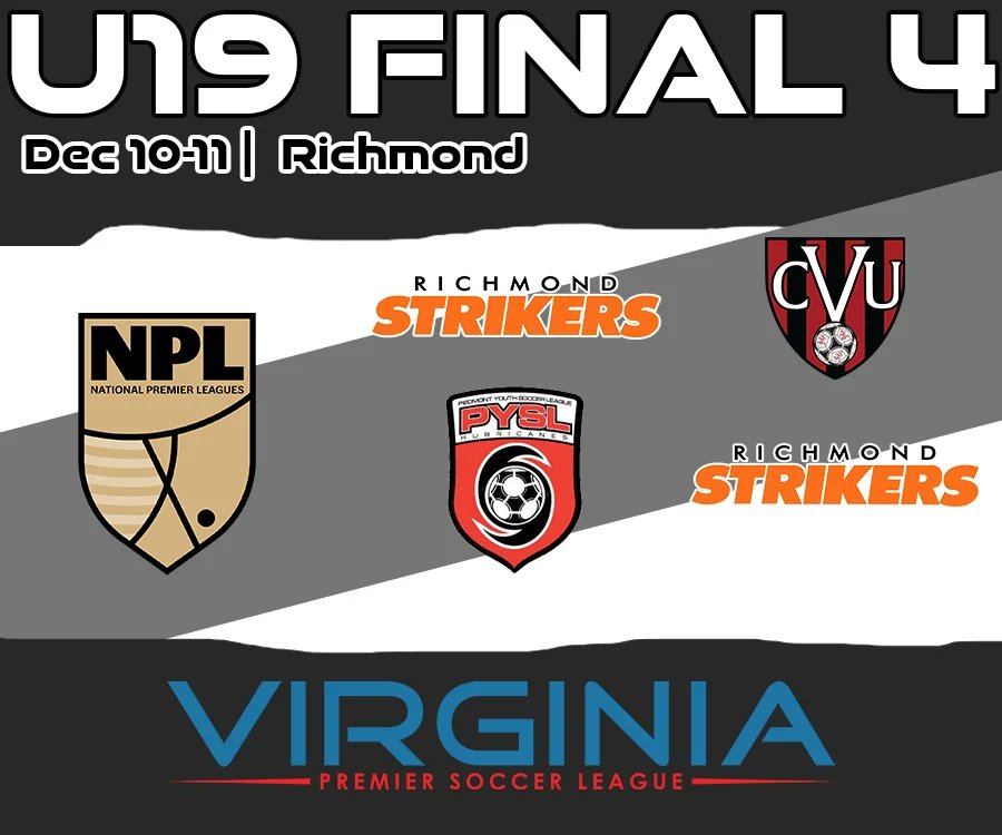 Virginia Premier Soccer League (@virginiapremier) on Twitter photo 🍀🤞Good luck to all the teams competing in the VPSL <a href="/usclubsoccer/">US Club Soccer</a> NPL & U15 Girls <a href="/ecnlgirls/">ECNL Girls</a> Final 4 this weekend‼️ 🍀🤞Good luck to all the teams competing in the VPSL <a href="/usclubsoccer/">US Club Soccer</a> NPL & U15 Girls <a href="/ecnlgirls/">ECNL Girls</a> Final 4 this weekend‼️