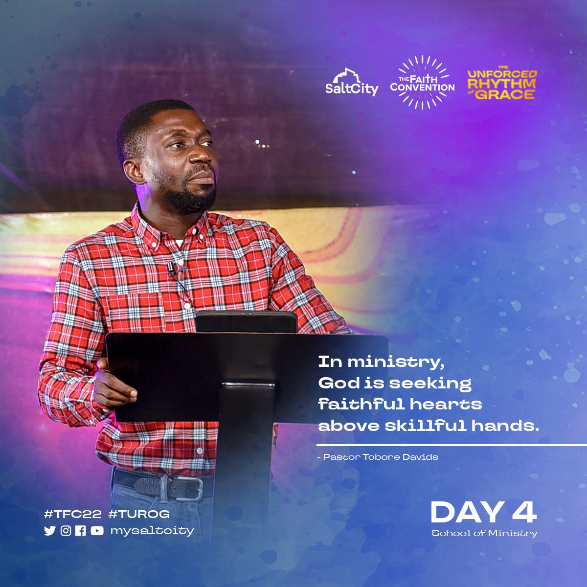 mysaltcity's tweet photo. Excerpts from The Special School of Ministry 

Day 4 Morning Session

#tfc22 #turog https://t.co/NC5Edwkq8Z