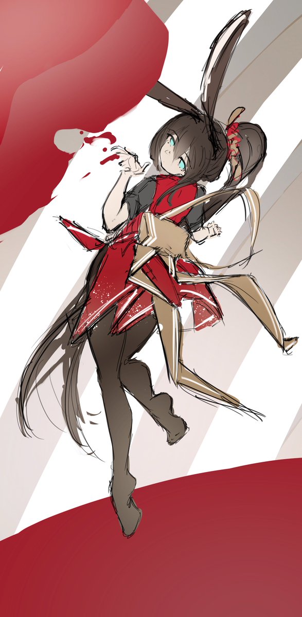 deepdark233's tweet image. amiya