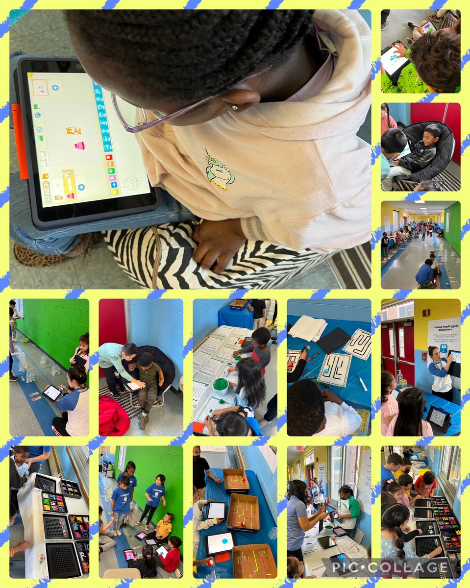 Did you know #EveryoneCanCode? Students learned how to code using <a href="/AppleEDU/">Apple Education</a> Swift Playgrounds, <a href="/gotynker/">Tynker</a> <a href="/ScratchJr/">ScratchJr</a>  <a href="/bloxels/">Bloxels</a> &amp; <a href="/SpheroEdu/">Sphero Education</a>. Thank you <a href="/DoloFrost/">Dolores Frost 💻👩🏻‍</a> <a href="/MsGVelasquez/">Genesis Velasquez</a> &amp; <a href="/AlisonChaplar/">Alison Chaplar</a> for organizing our #CSEdWeek Hour of Code Museum! #cascougarpride <a href="/UniondaleUFSD/">UUFSD District</a>