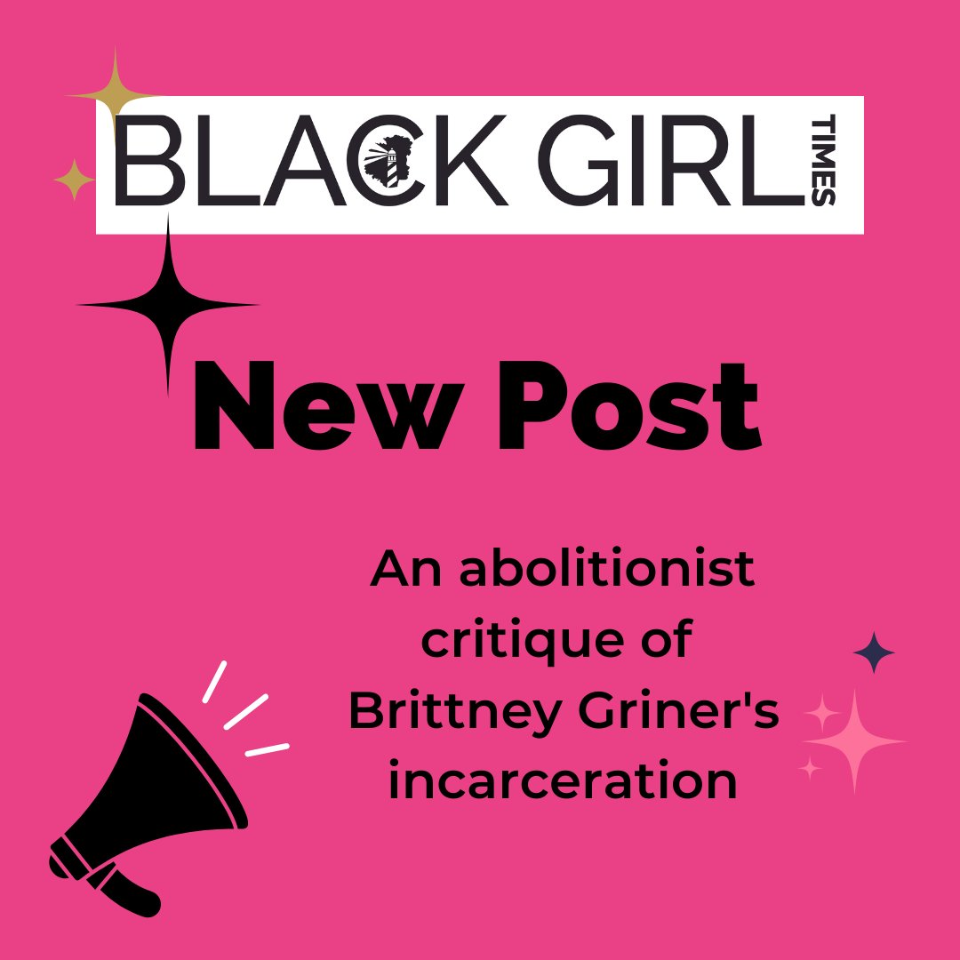 luvblkgrls's tweet photo. Brittney Griner has been released. Let's talk about what her incarceration symbolized, globally. Was her treatment proof of discrimination in the world's penal systems? Click the link and tell us what you think. https://t.co/8WkL2Slyyj https://t.co/y1EEOHCZxc