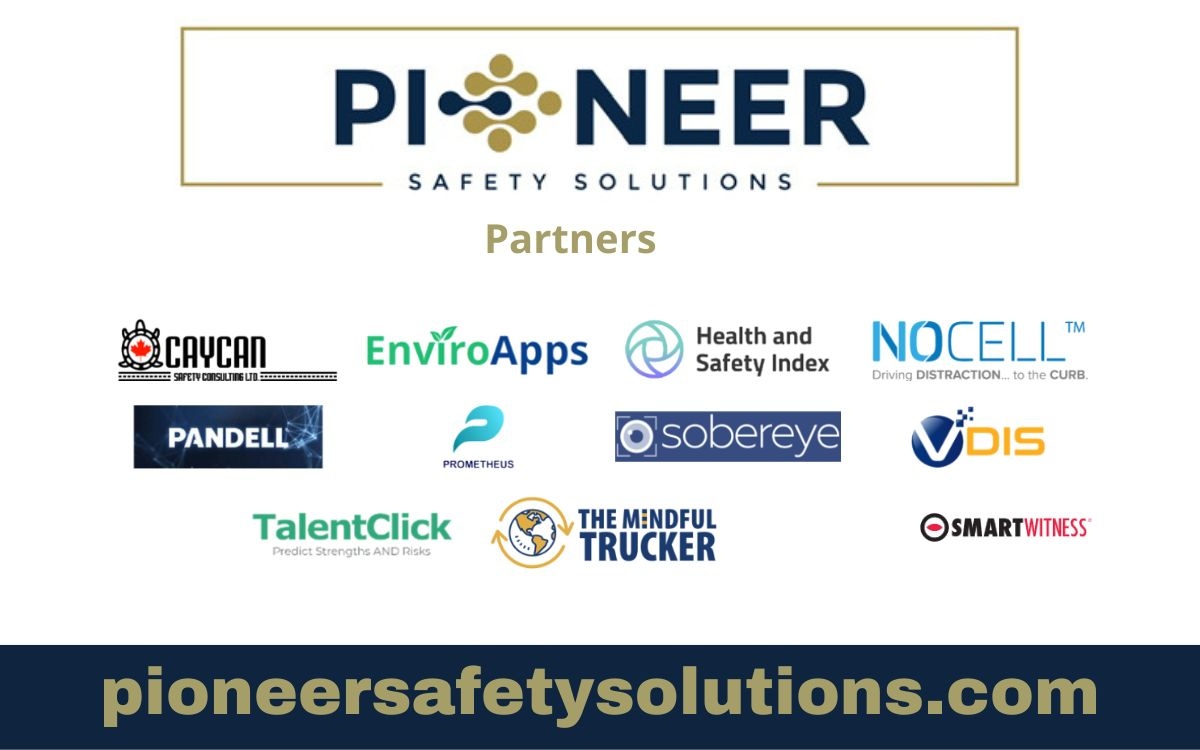 Pioneer Safety Solutions and their strategic partners, are working hard for you everyday, to bring you the latest technology to help your business be the safest it can be. #Pioneersafetysolutions #safetyfirst #safetypartners #trucking #transportation