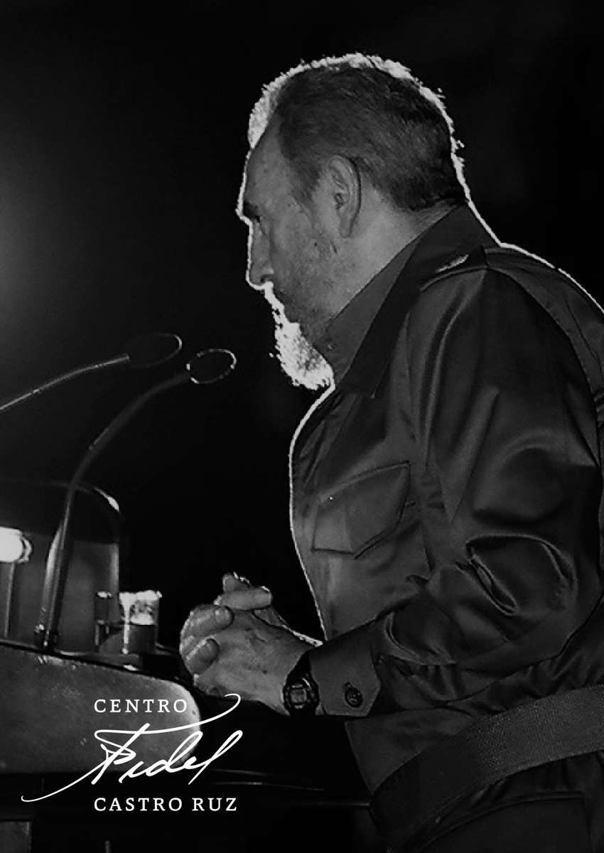 #Fidel:"Nuestra batalla de ideas no cesará mientras exista el sistema imperialista, hegemónico y unipolar, convertido en azote para la humanidad y amenaza mortal para la supervivencia de nuestra especie". #FidelVive