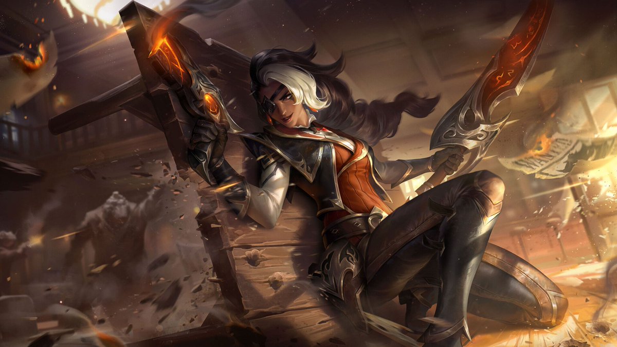 JumaraloHexCore's tweet image. High Noon Samira SplashArt &amp;amp; Sketches - League of Legends by Jeremy chong

- Artist Final Version
- League Final Version

artstation.com/artwork/ZewPgG