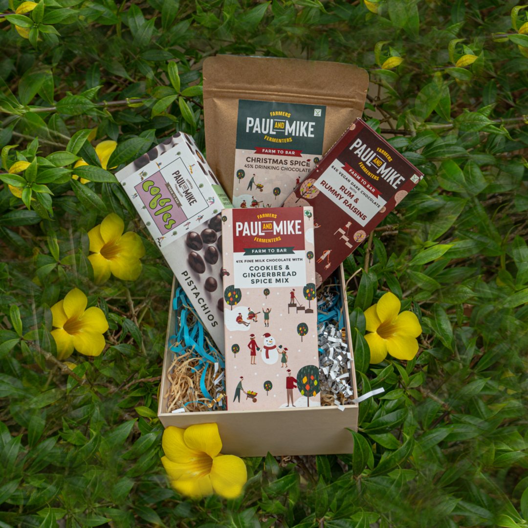 It’s that time of the year, and we are here to deliver the Christmas joy in a hamper. A hot cup of cocoa with a bite of your favourite chocolate variants. Thanks to Paul And Mike, you can now check off your Christmas wish list. Order now at paulandmike.co