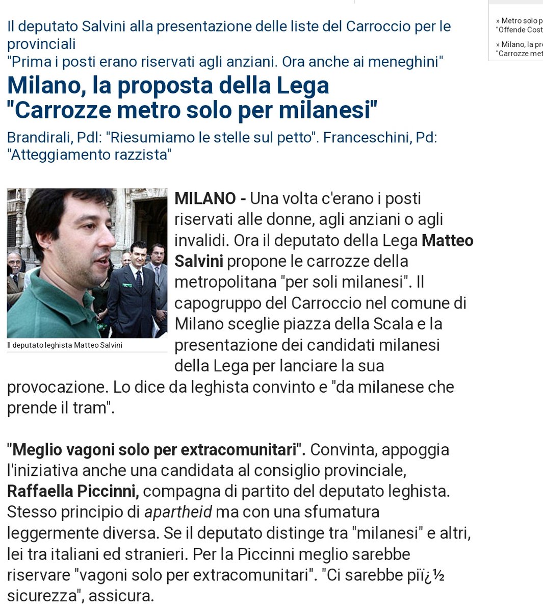 Certo non è necessario scavare molto per far sì che affiori la miseria morale del soggetto ma giusto per la cronaca, 13 anni fa, così si esprimeva l'odierno ministro dei Trasporti.
#10dicembre