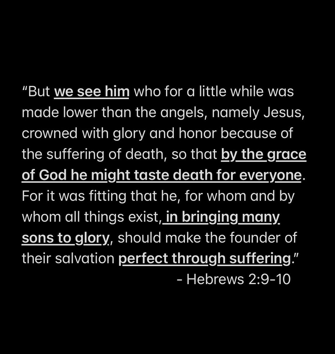 dannylamonte's tweet image. “…by the grace of God he might taste death for everyone.”
#sabbathsaturday #restandreflect