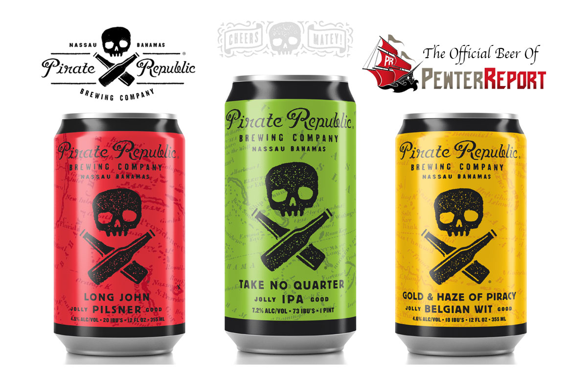 The weekend's here! Time to grab some <a href="/PirateBeer242/">Pirate Republic</a> Pirate Republic beer - the official beer of <a href="/PewterReport/">PewterReport 🏴‍☠️</a>!

Get Long John Pilsner, Take No Quarter IPA and Gold &amp; Haze Of Piracy Belgin Wit at participating <a href="/TotalWine/">Total Wine & More</a>, <a href="/ABCWineSpirits/">ABC Fine Wine & Spirits</a>, <a href="/luekensliquors/">Luekens Wine & Spirits</a> and Party Liquors!